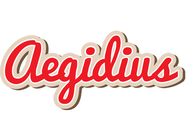Aegidius chocolate logo
