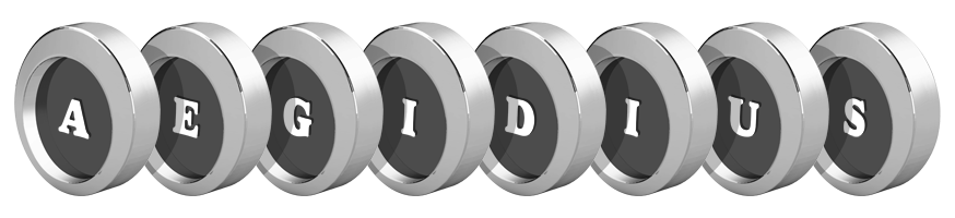Aegidius coins logo