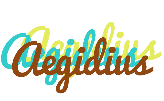 Aegidius cupcake logo