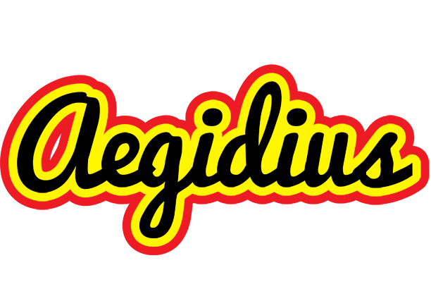 Aegidius flaming logo