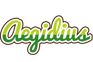 Aegidius golfing logo