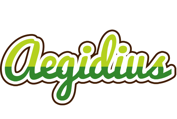 Aegidius golfing logo