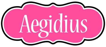 Aegidius invitation logo