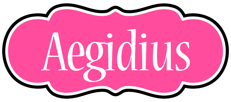 Aegidius invitation logo