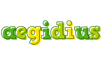 Aegidius juice logo