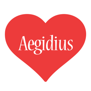 Aegidius love logo