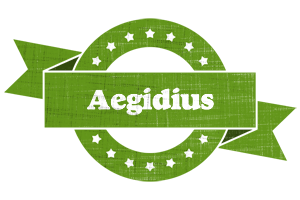 Aegidius natural logo