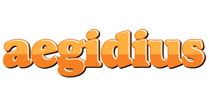 Aegidius orange logo