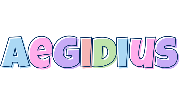 Aegidius pastel logo
