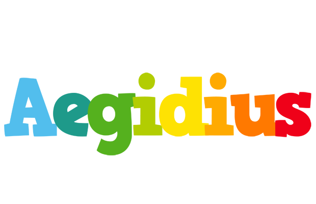 Aegidius rainbows logo