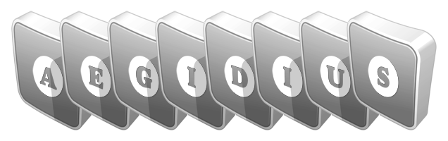 Aegidius silver logo