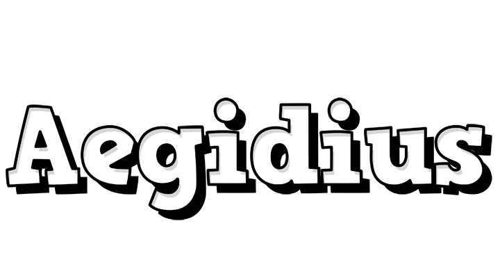 Aegidius snowing logo