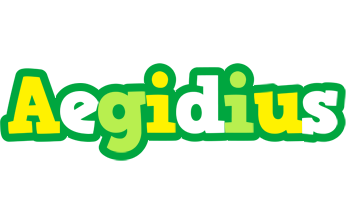 Aegidius soccer logo