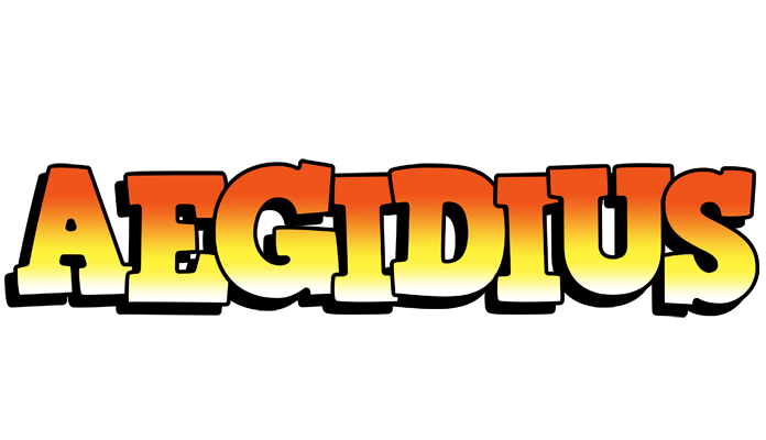 Aegidius sunset logo