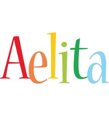 Aelita birthday logo