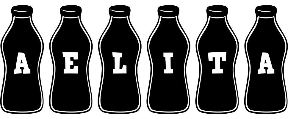 Aelita bottle logo