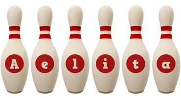 Aelita bowling-pin logo