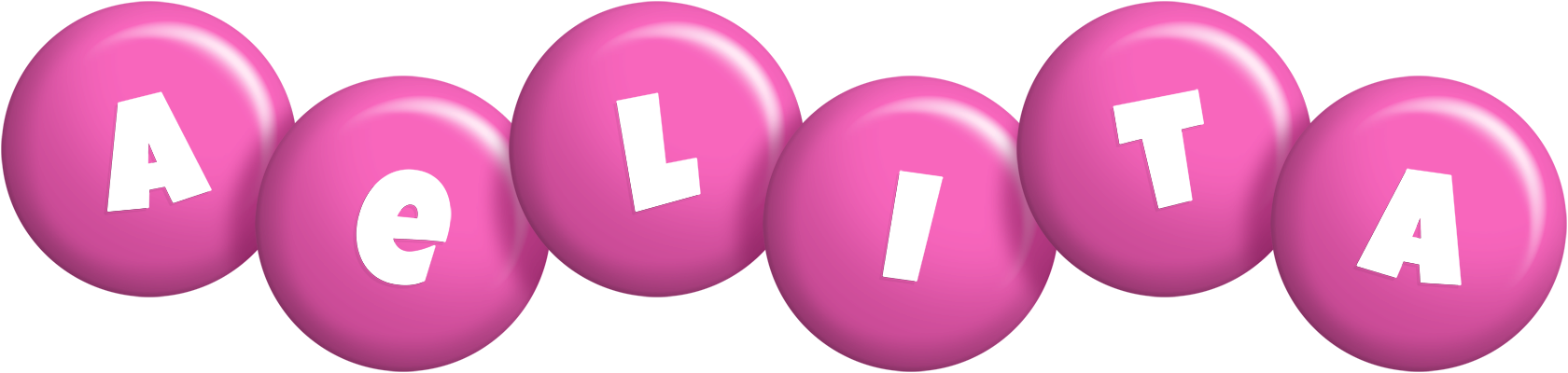 Aelita candy-pink logo