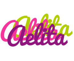 Aelita flowers logo