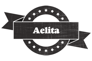 Aelita grunge logo