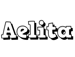 Aelita snowing logo