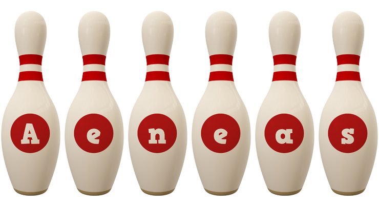 Aeneas bowling-pin logo