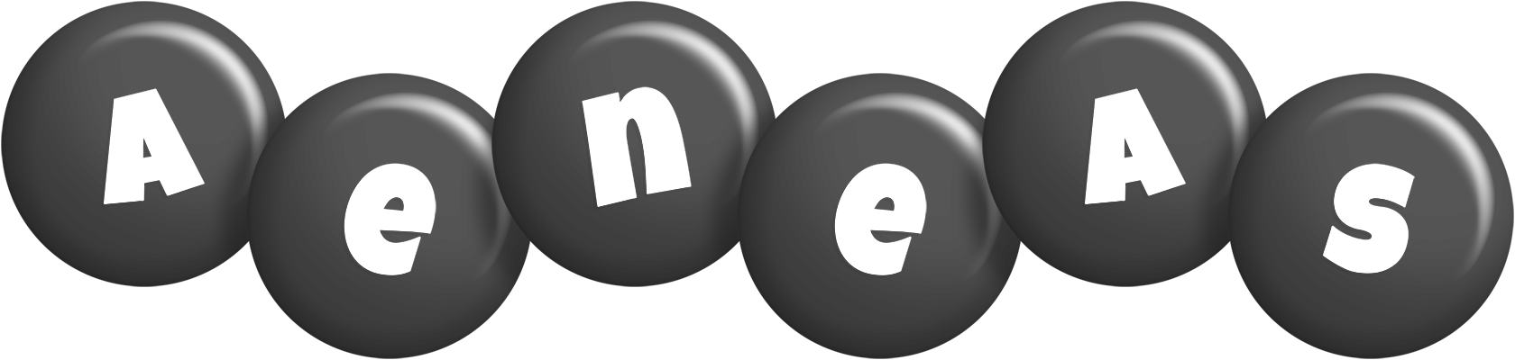 Aeneas candy-black logo