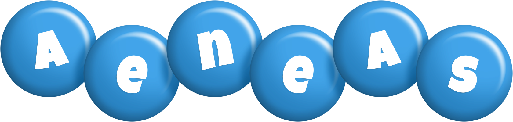 Aeneas candy-blue logo