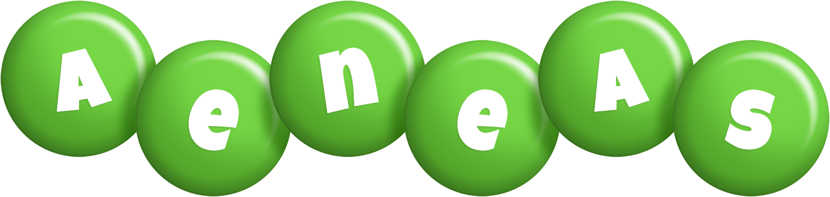 Aeneas candy-green logo