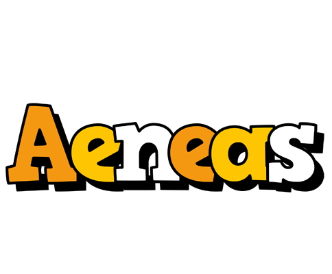 Aeneas cartoon logo