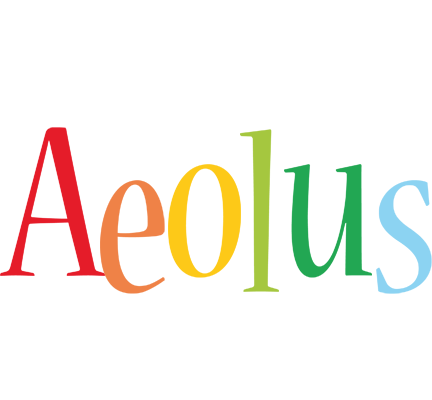 Aeolus birthday logo