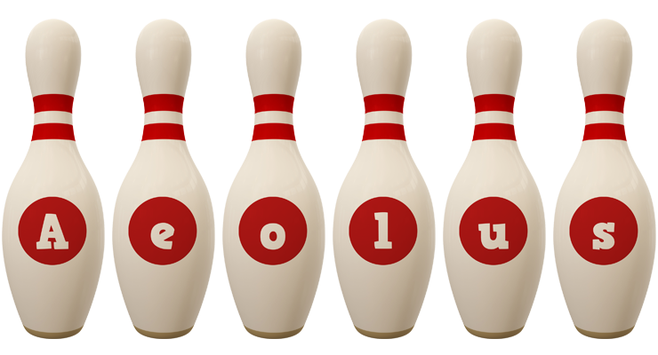 Aeolus bowling-pin logo