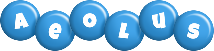 Aeolus candy-blue logo