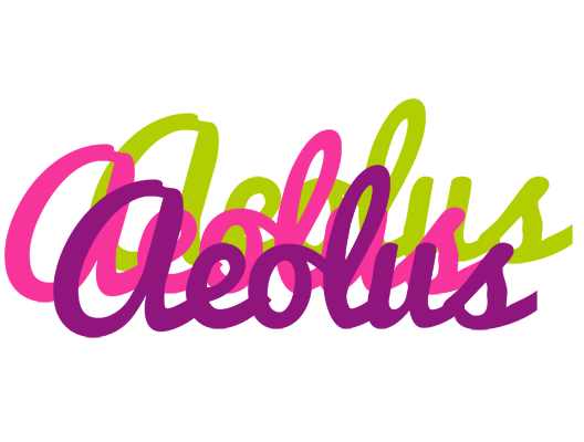 Aeolus flowers logo