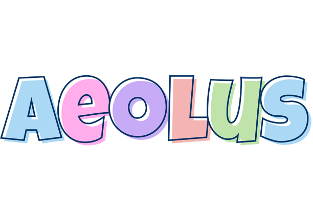 Aeolus pastel logo