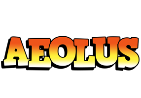 Aeolus sunset logo