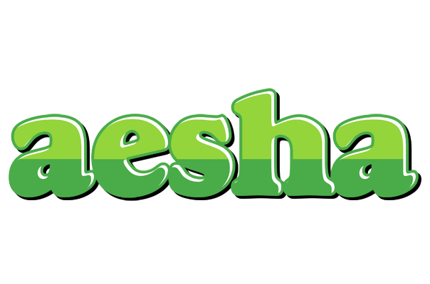 Aesha apple logo