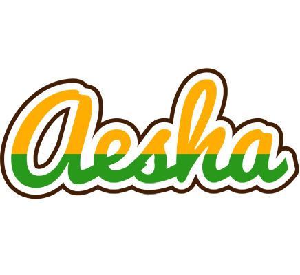 Aesha banana logo