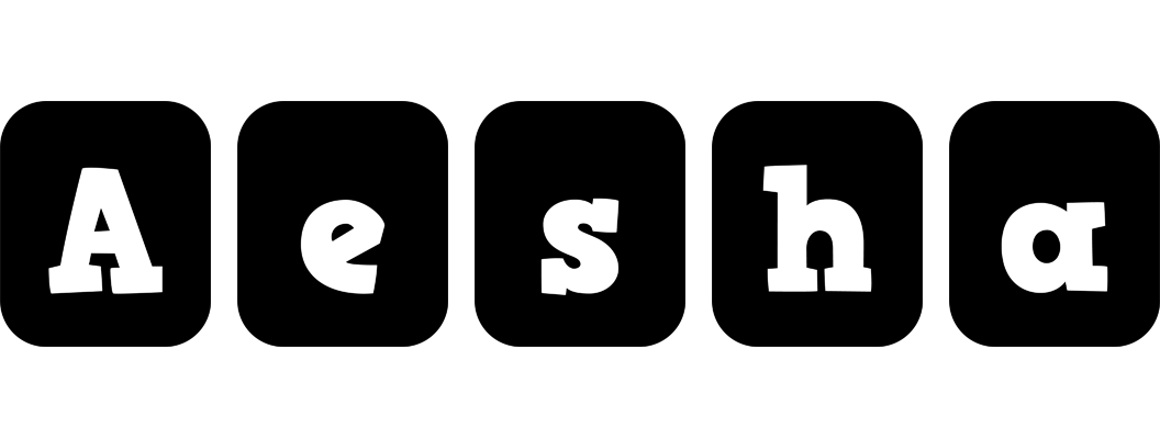 Aesha box logo