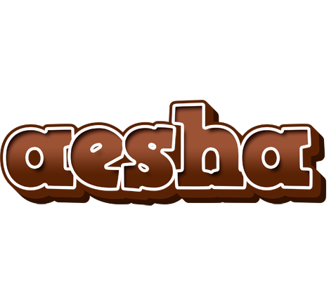 Aesha brownie logo