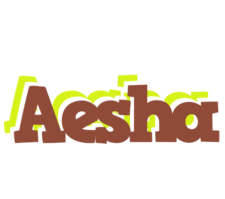 Aesha caffeebar logo