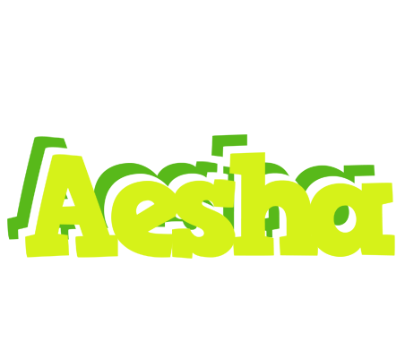 Aesha citrus logo