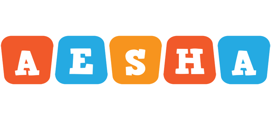 Aesha comics logo