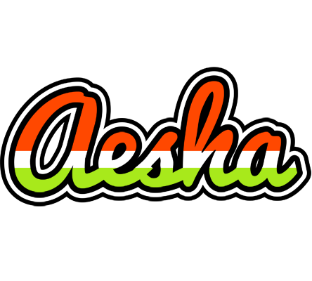 Aesha exotic logo