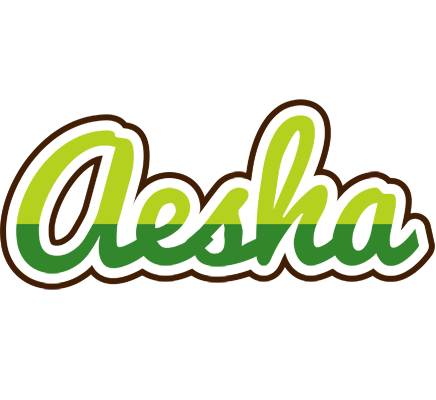 Aesha golfing logo