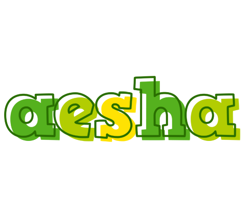 Aesha juice logo