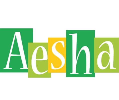 Aesha lemonade logo