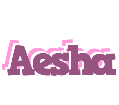 Aesha relaxing logo