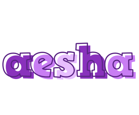 Aesha sensual logo