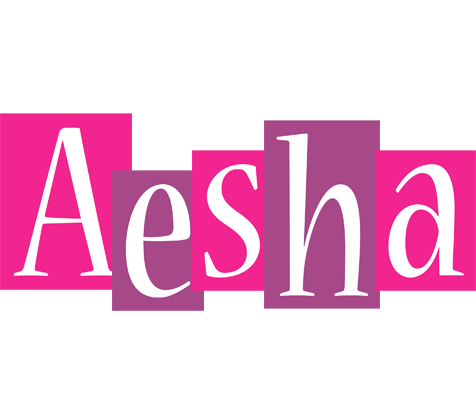 Aesha whine logo